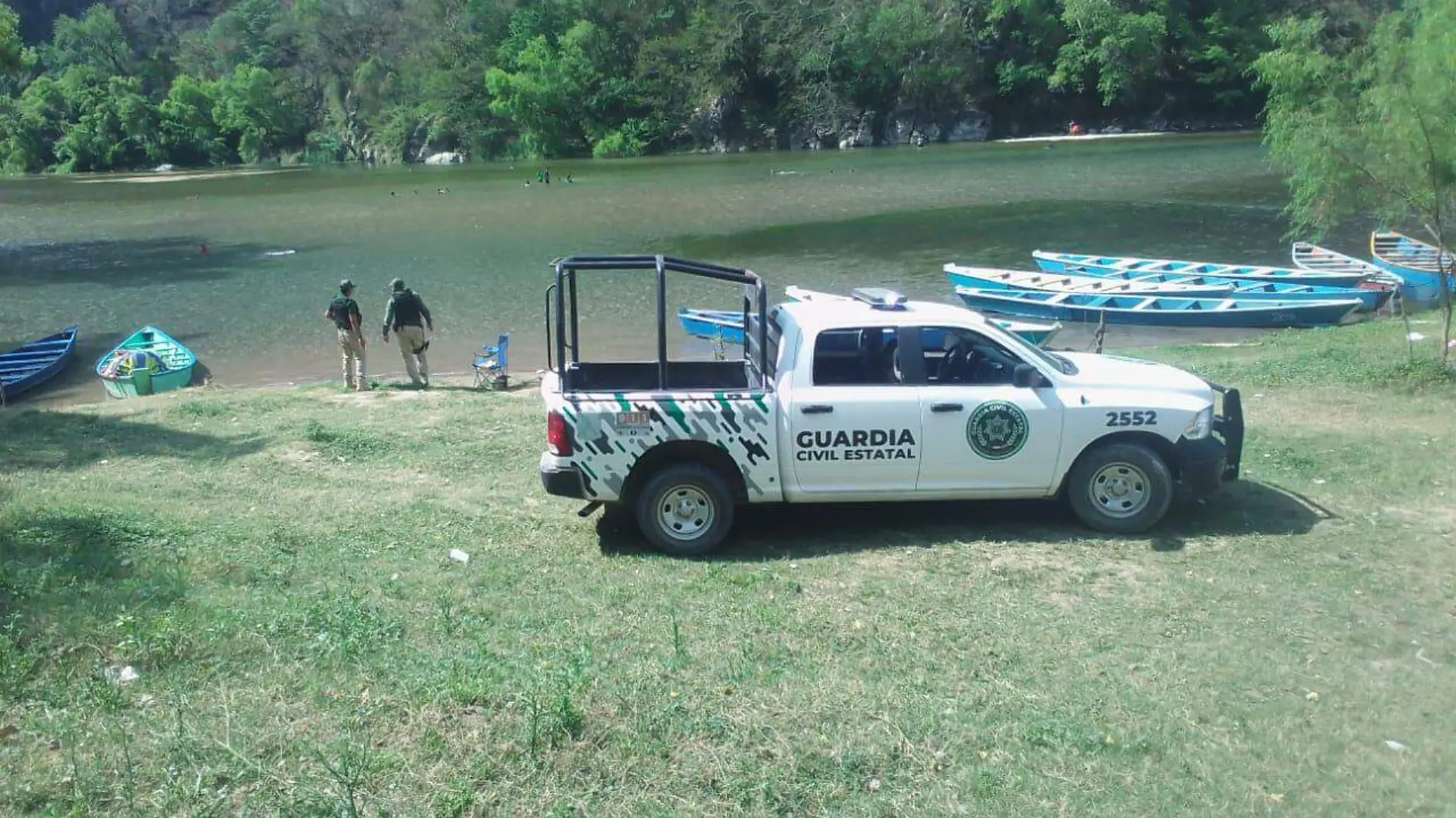 guardia civil en parajes